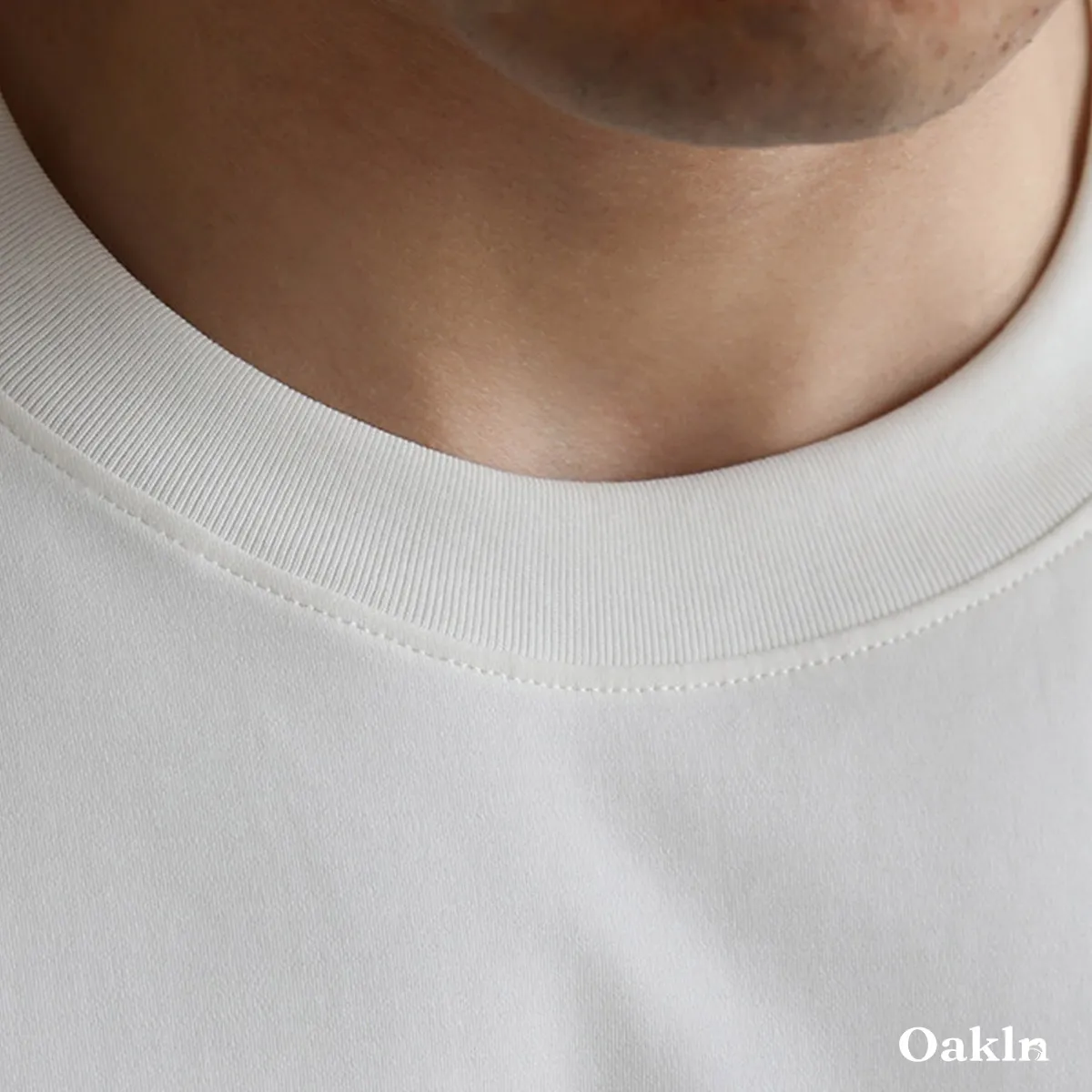 100％超長綿 長袖Tシャツ 三本針 液体アンモニア加工 型崩れしにくい