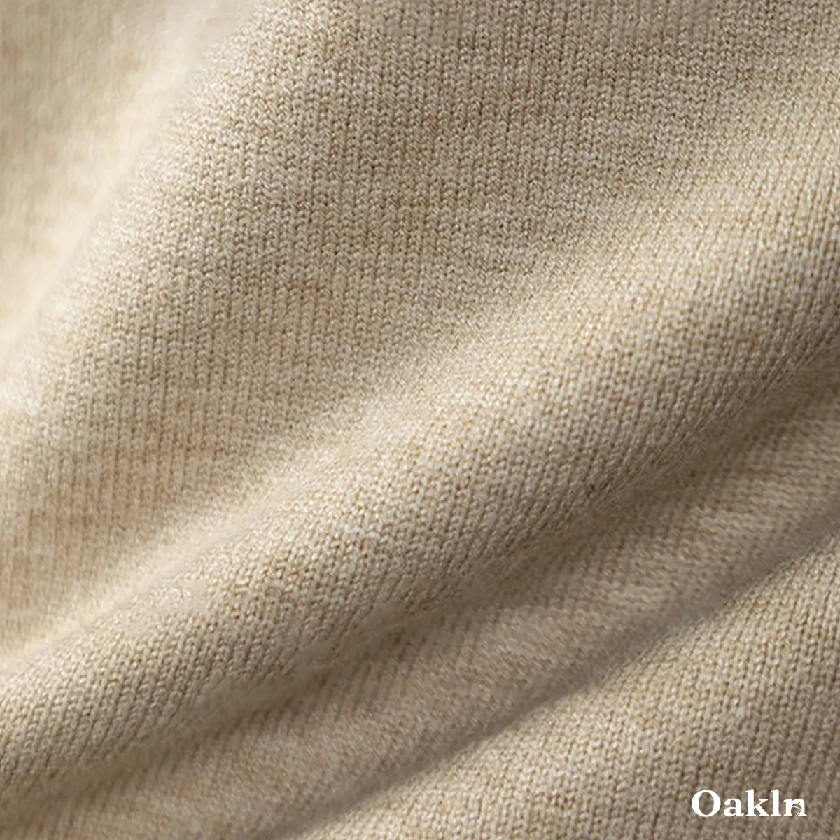 重ね着不要 フェイクレイヤード クルーネック ニット ボーダー襟