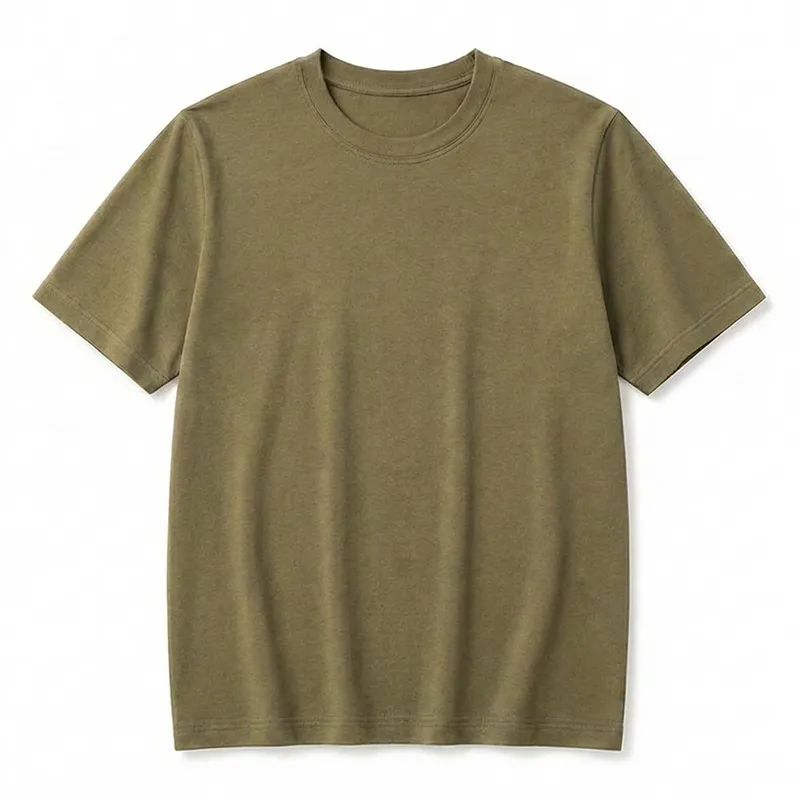 撥水・撥油・防汚機能を備えた　高密度透けにくい　100％コットンTシャツ