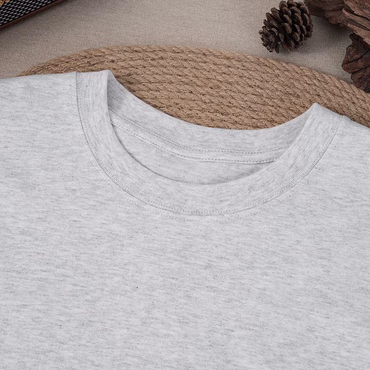 270gヘビーウェイト天竺編み  お腹まわりのラインを拾いにくい コットン100％無地 長袖Tシャツ インナーにも一枚着にも