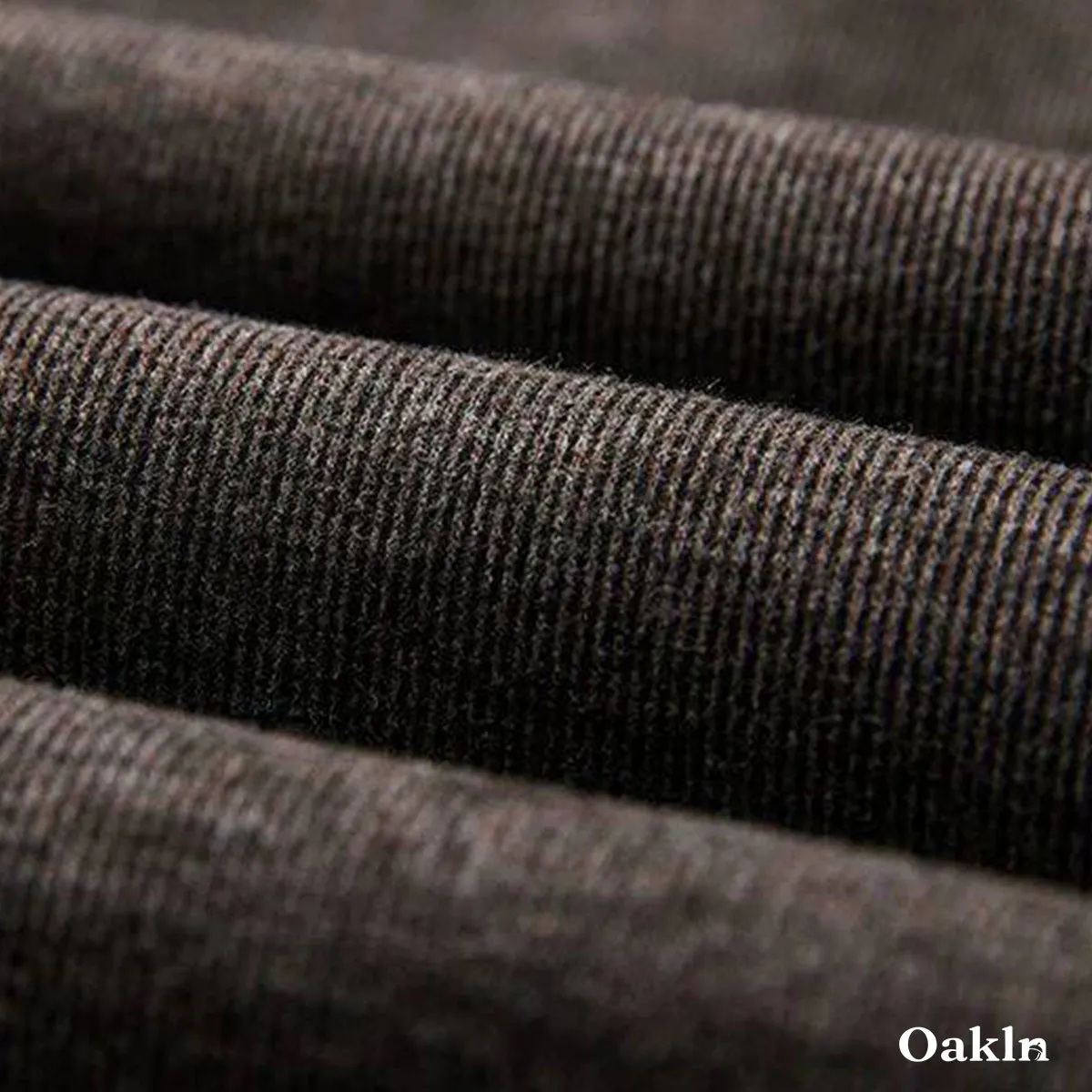 ワイドパンツ  メンズ ウール混  ストレートシルエット  スラックス  春秋冬向け -Oakln