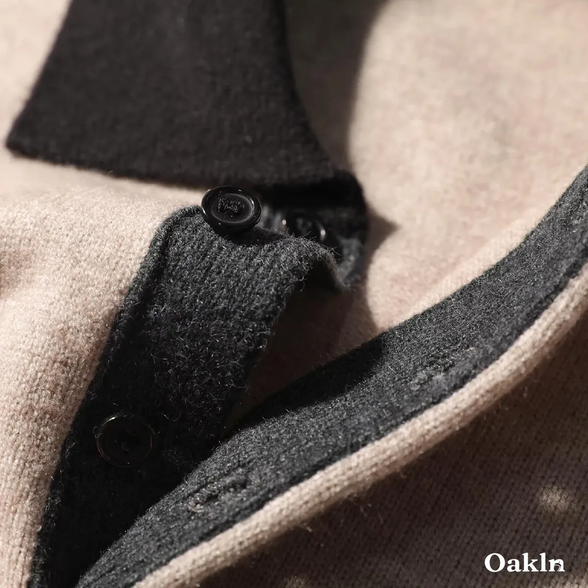 「濯機で洗える ポロ襟 ニットカットソー｜1枚で決まる 大人のきれいめコーデ」