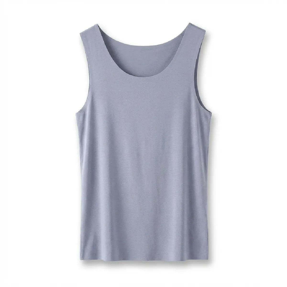 80番手高級モダール シームレス メンズタンクトップ 吸汗速乾 響きにくい