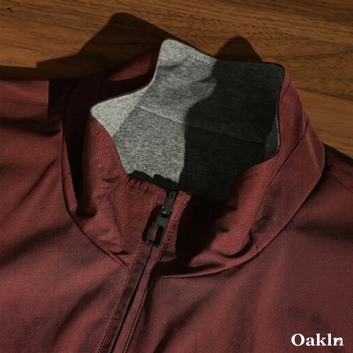 リバーシブル高機能ジャケット アイロン不要 シワ防止 体型カバー ビジネスアウター-Oakln