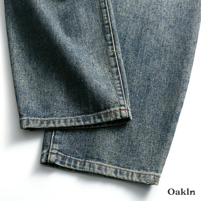 「体型を拾わない」絶妙なワイドテーパード