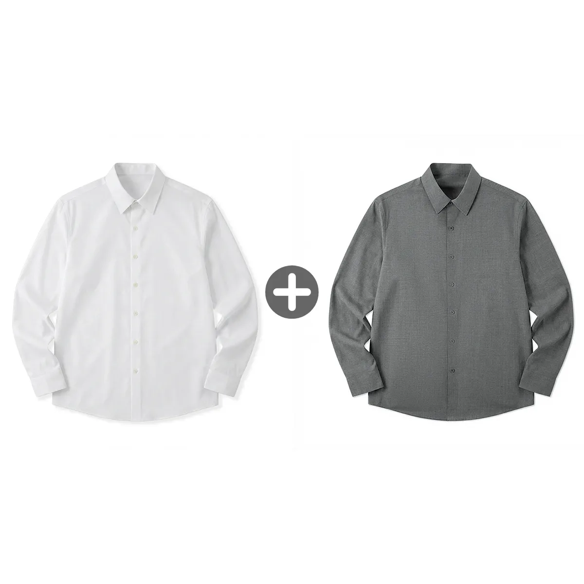 モダール混 ノンアイロン 60番手 ストレッチシャツ 形態安定性 ビジネス通勤 無地シャツ