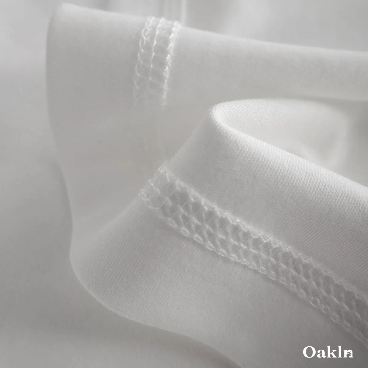 100％超長綿 長袖Tシャツ 三本針 液体アンモニア加工 型崩れしにくい