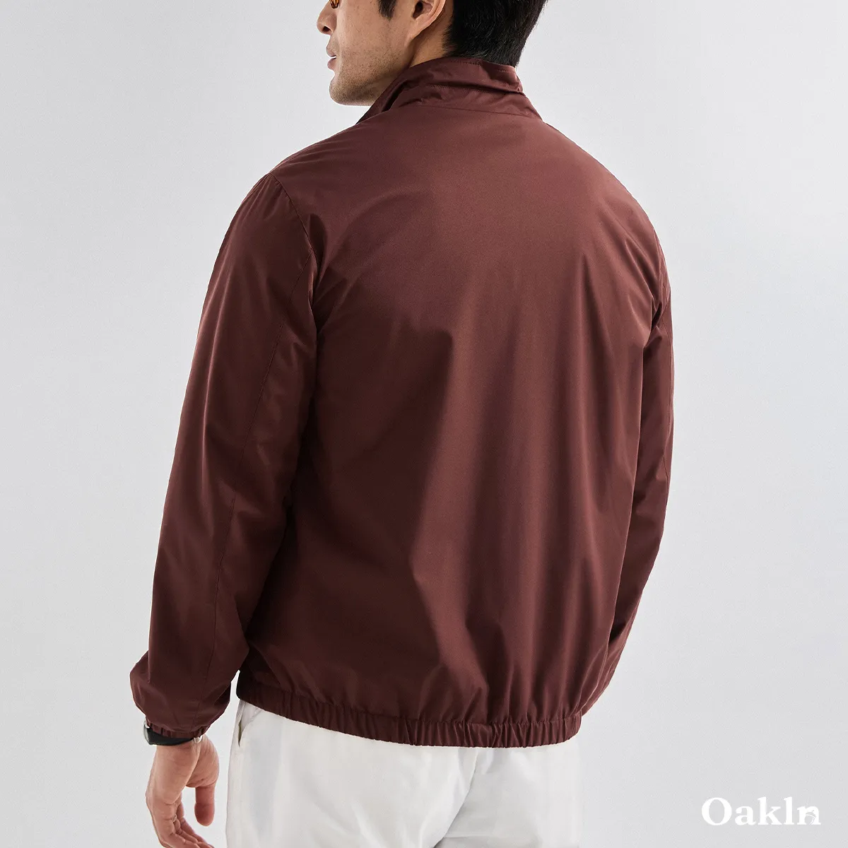 リバーシブル高機能ジャケット アイロン不要 シワ防止 体型カバー ビジネスアウター-Oakln
