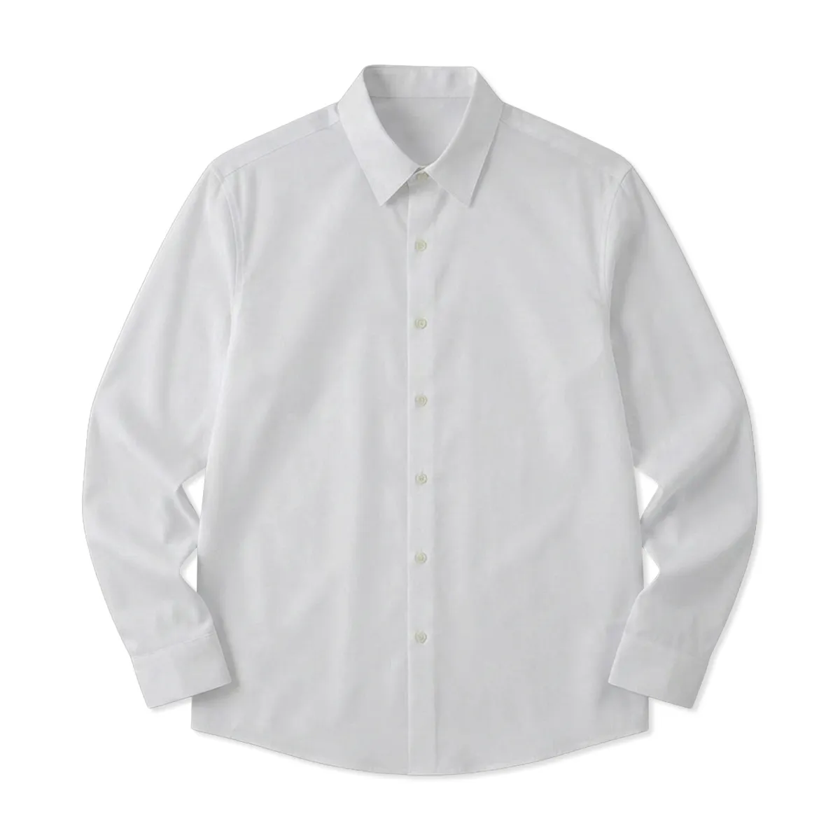 ノーアイロン シャツ 撥水 防汚 形態安定 レギュラースモールカラー