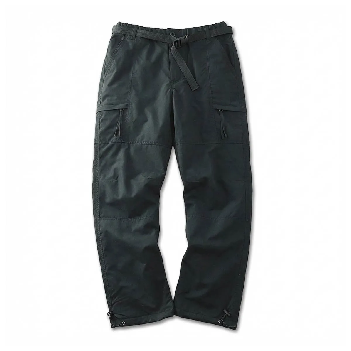 レトロクライミングパンツ：裏起毛で暖かくて防風性抜群、撥水仕様、ベルト付き-Oakln