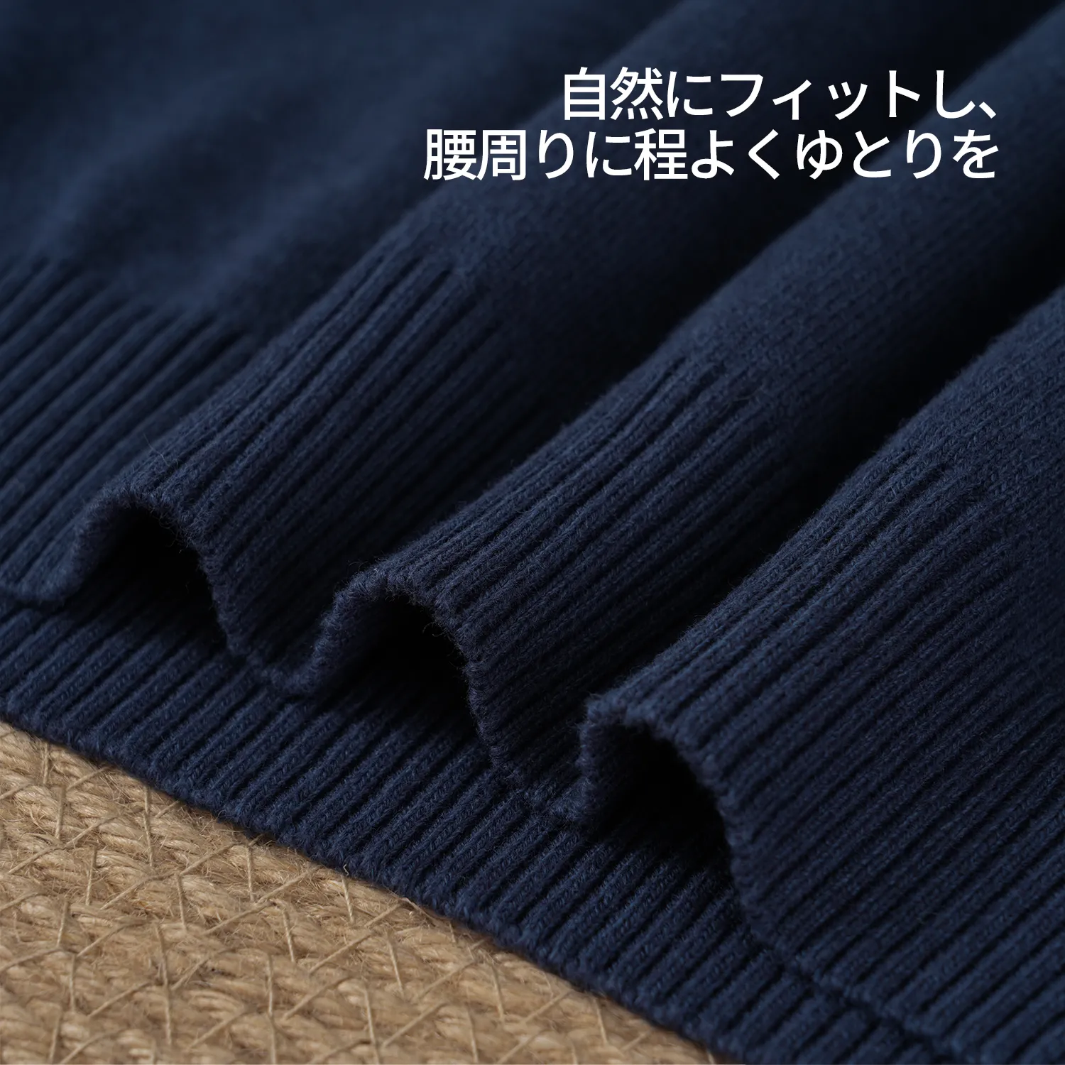 天竺編み コーマコットン ワンボタンニットポロ 肌ざわりやさしく 毛玉ができにくい 型崩れしにくい 洗濯機洗い可