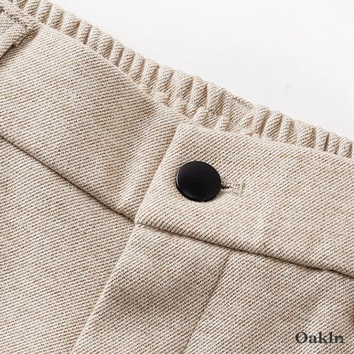 ウールライク 裏起毛 スラックス 暖パン ワイドパンツ ウエストゴム 洗える 蓄熱 防寒