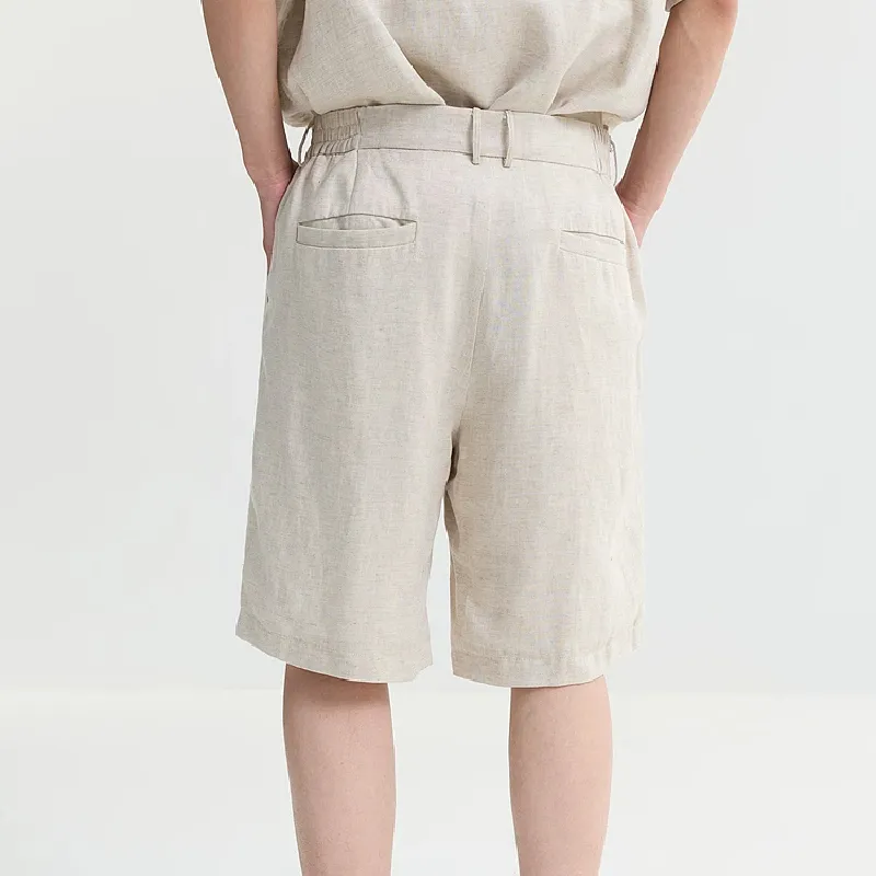 涼しくてベタつかないリネンＴシャツ  シワになりにくい  汗ジミも目立ちにくい