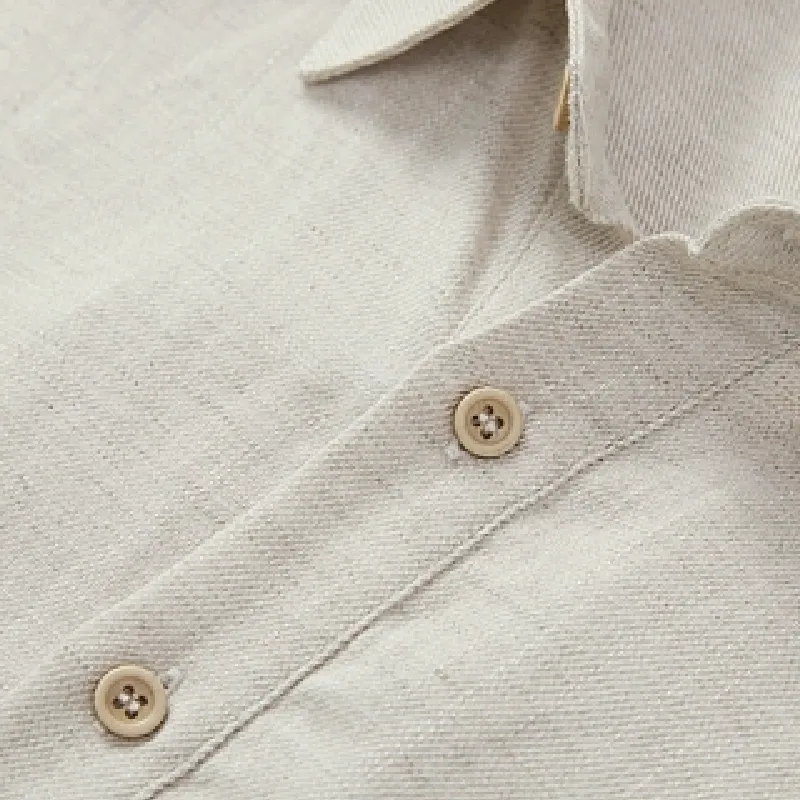 涼しくてベタつかないリネンＴシャツ  シワになりにくい  汗ジミも目立ちにくい