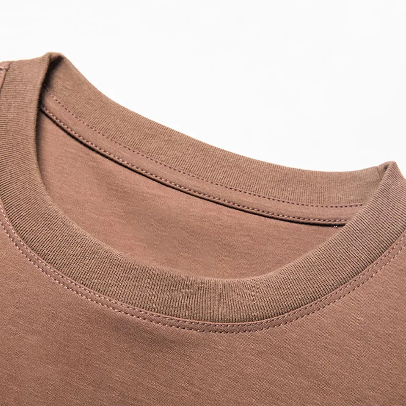 撥水・撥油・防汚機能を備えた　高密度透けにくい　100％コットンTシャツ
