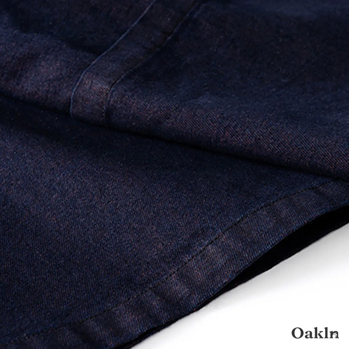 「夕暮れの霞の光」和風リバーシブルヴィンテージ半纏-oakln