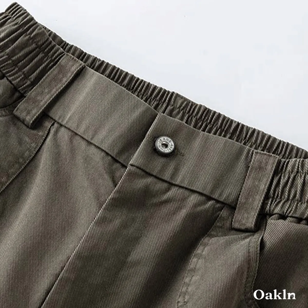 リヨセル混紡 テーパードカーゴパンツ ウエストゴム  快適な穿き心地  オールシーズン対応　メンズ