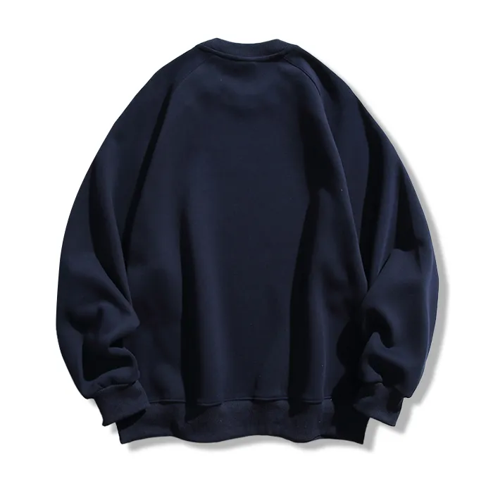 配色 切り替え スウェット メンズ スウェット ラグランスリーブ スポーティ ゆったり 体型カバー アメリカンヴィンテージ 春秋冬-Oakln