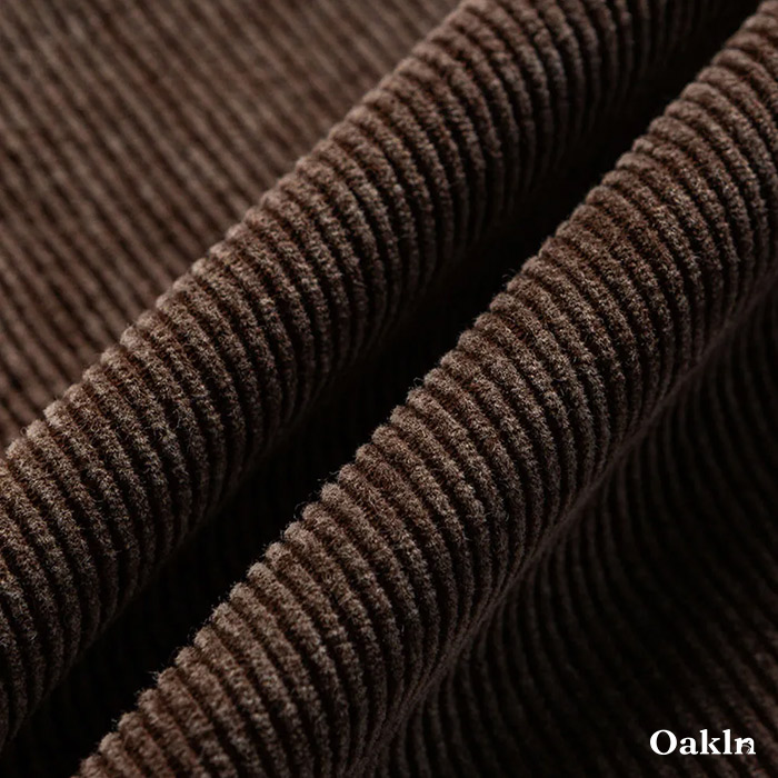 ヴィンテージ加工ウォッシュ コーデュロイ 　 ハリントンジャケット-oakln