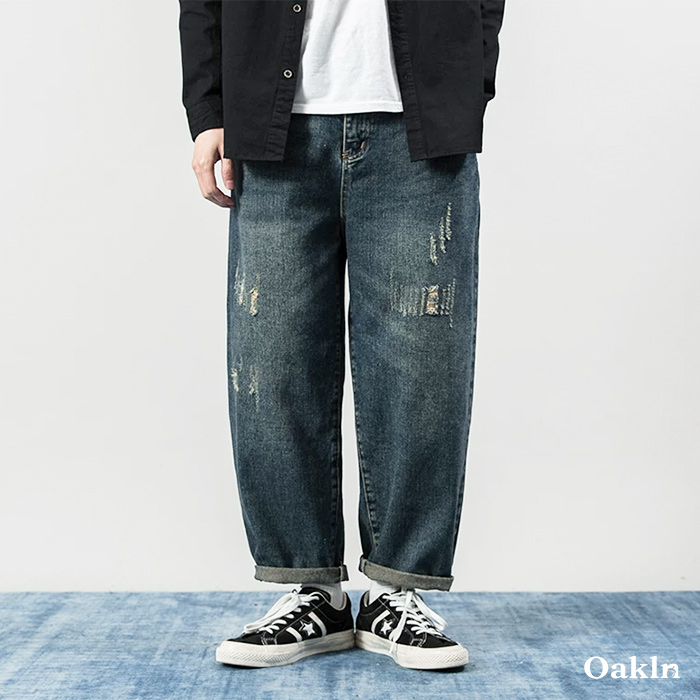 「体型を拾わない」絶妙なワイドテーパード