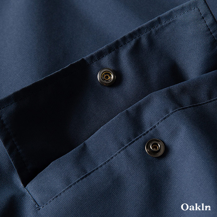 防風 撥水 スタンドカラー ブルゾン メンズ 裾ドローコード ショート丈 ゆったり 体型カバー 高機能 アウター-Oakln