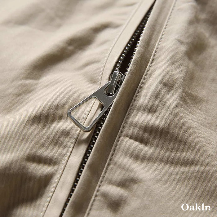 アメカジ　ハリントン立ち襟ジャケット