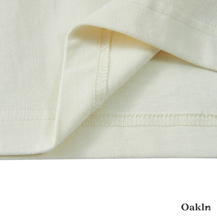 袖切り替えヘビーウェイトバイカー風ボーダー長袖Tシャツ