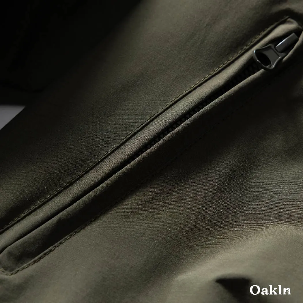 MA-1 ジャケット メンズ 撥水防風 軽量 ライトアウター ゆったり 体型カバー 春秋仕様 カジュアル-Oakln