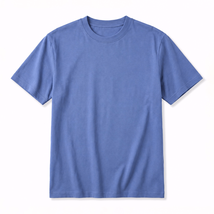 シルク混 ビジネスカジュアル 着回しやすい イージーケア 接触冷感ニットTシャツ