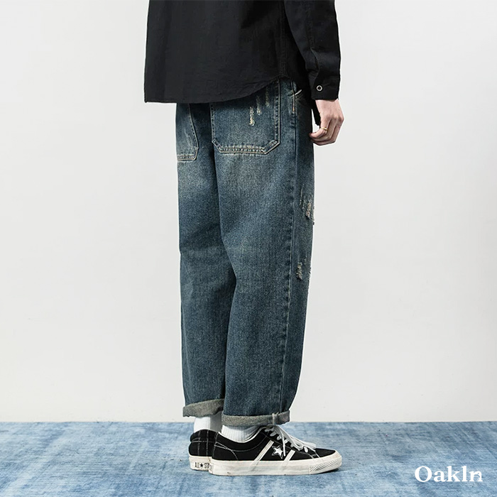 「体型を拾わない」絶妙なワイドテーパード