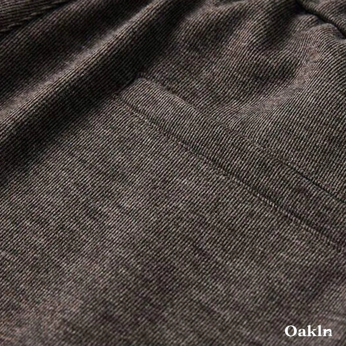 ワイドパンツ  メンズ ウール混  ストレートシルエット  スラックス  春秋冬向け -Oakln