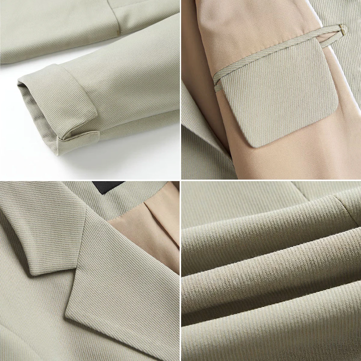 シワになりにくい・アイロン不要   ゆったりシルエット  出張にも便利なスーツセット