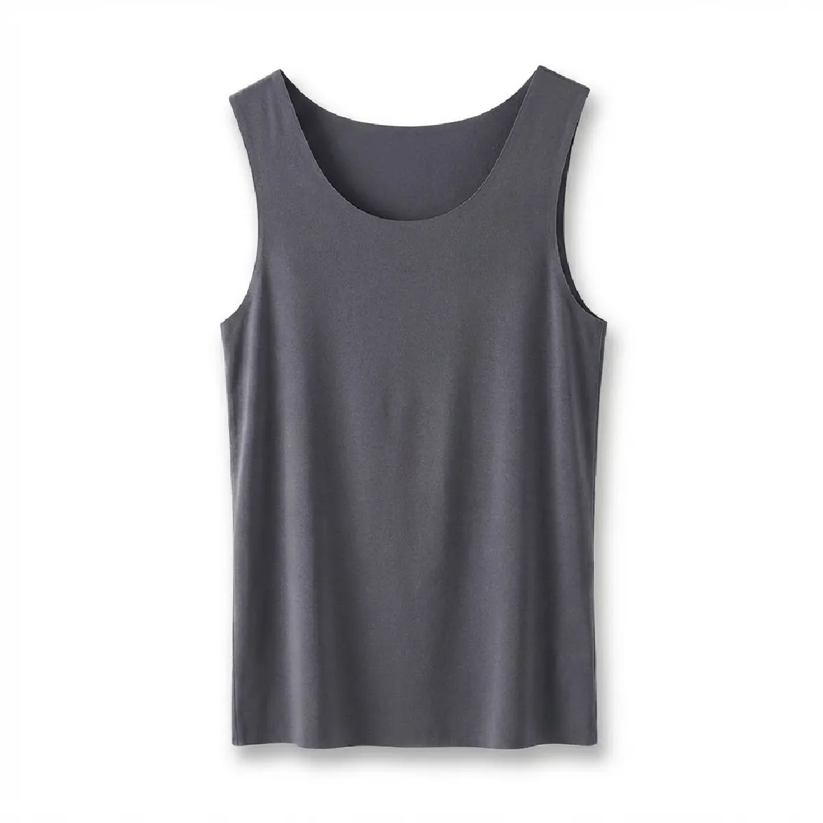 80番手高級モダール シームレス メンズタンクトップ 吸汗速乾 響きにくい