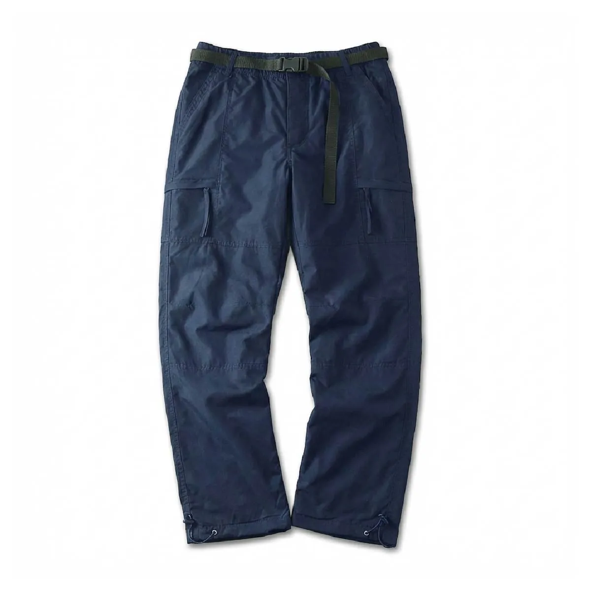 レトロクライミングパンツ：裏起毛で暖かくて防風性抜群、撥水仕様、ベルト付き-Oakln