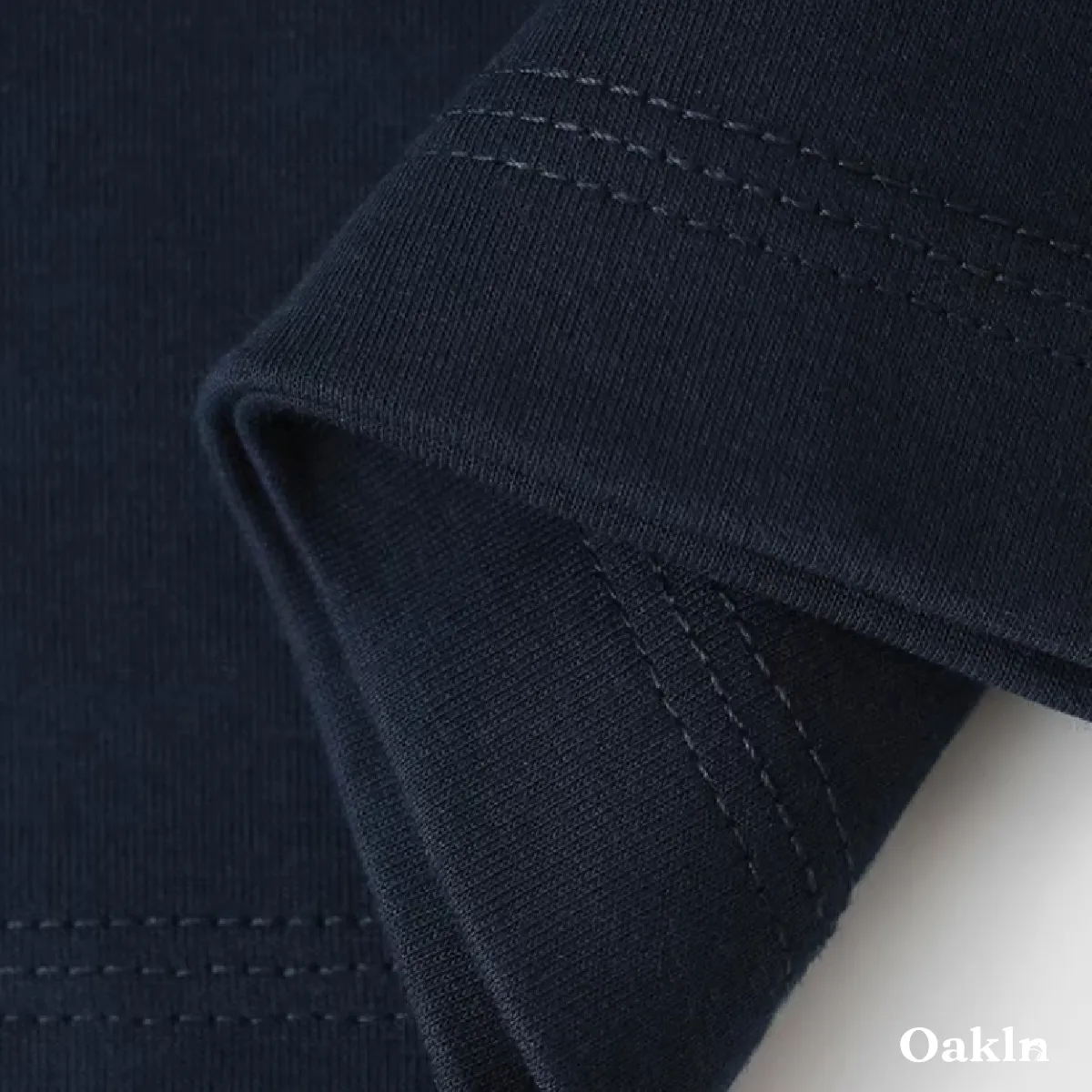 なめらかな肌触り　モダール混コットンTシャツメンズ-Oakln