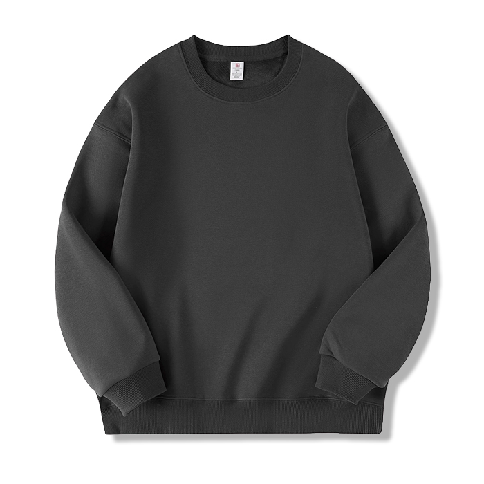 裏起毛無地クルーネックスウェット-oakln