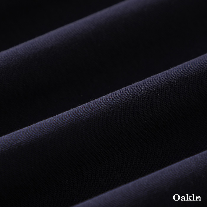 レイヤードに欠かせないベーシックタイプ　無地長袖Tシャツ-oakln