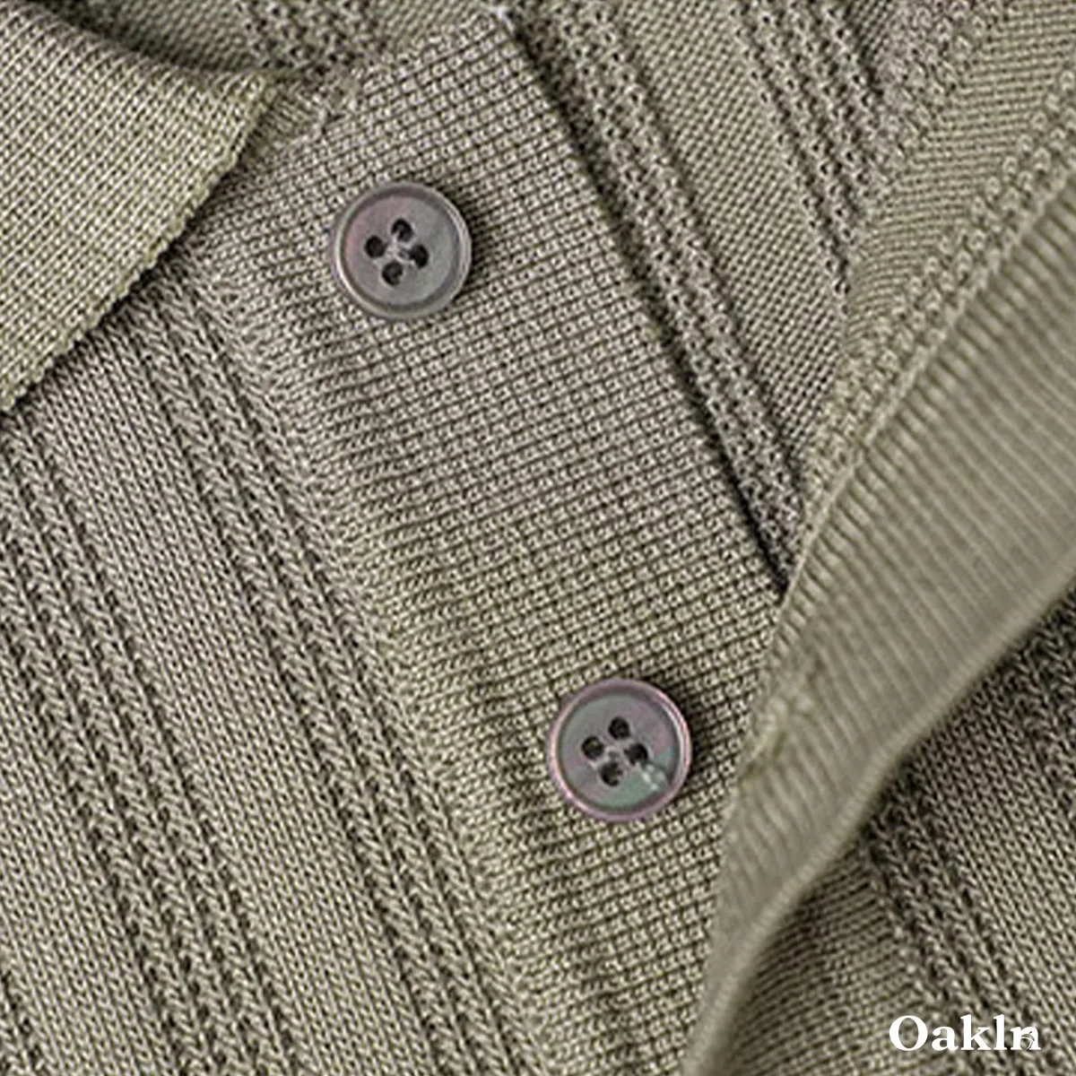 洗っても変形しない　接触冷感　ハリのあるニットポロ