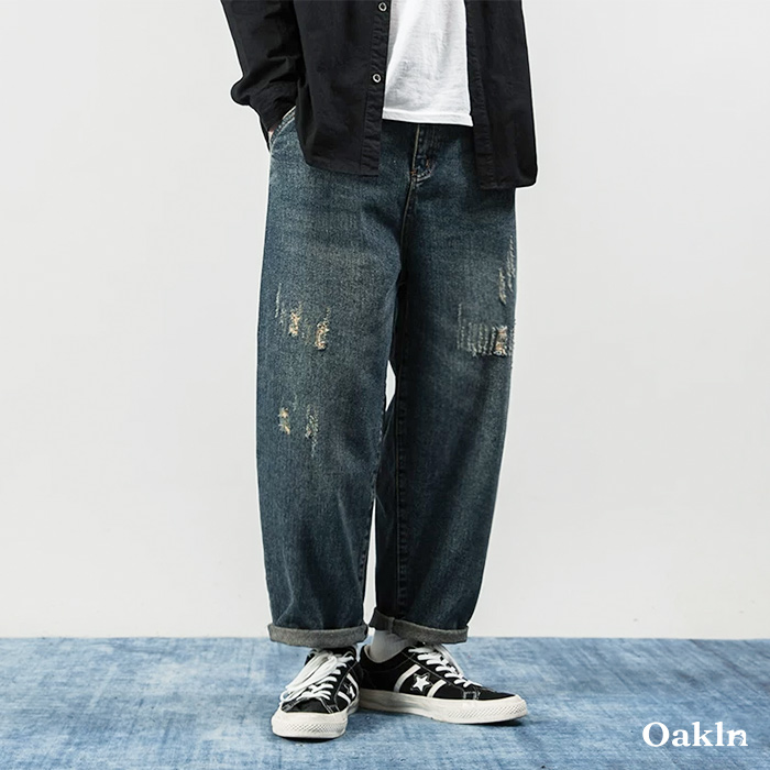 「体型を拾わない」絶妙なワイドテーパード