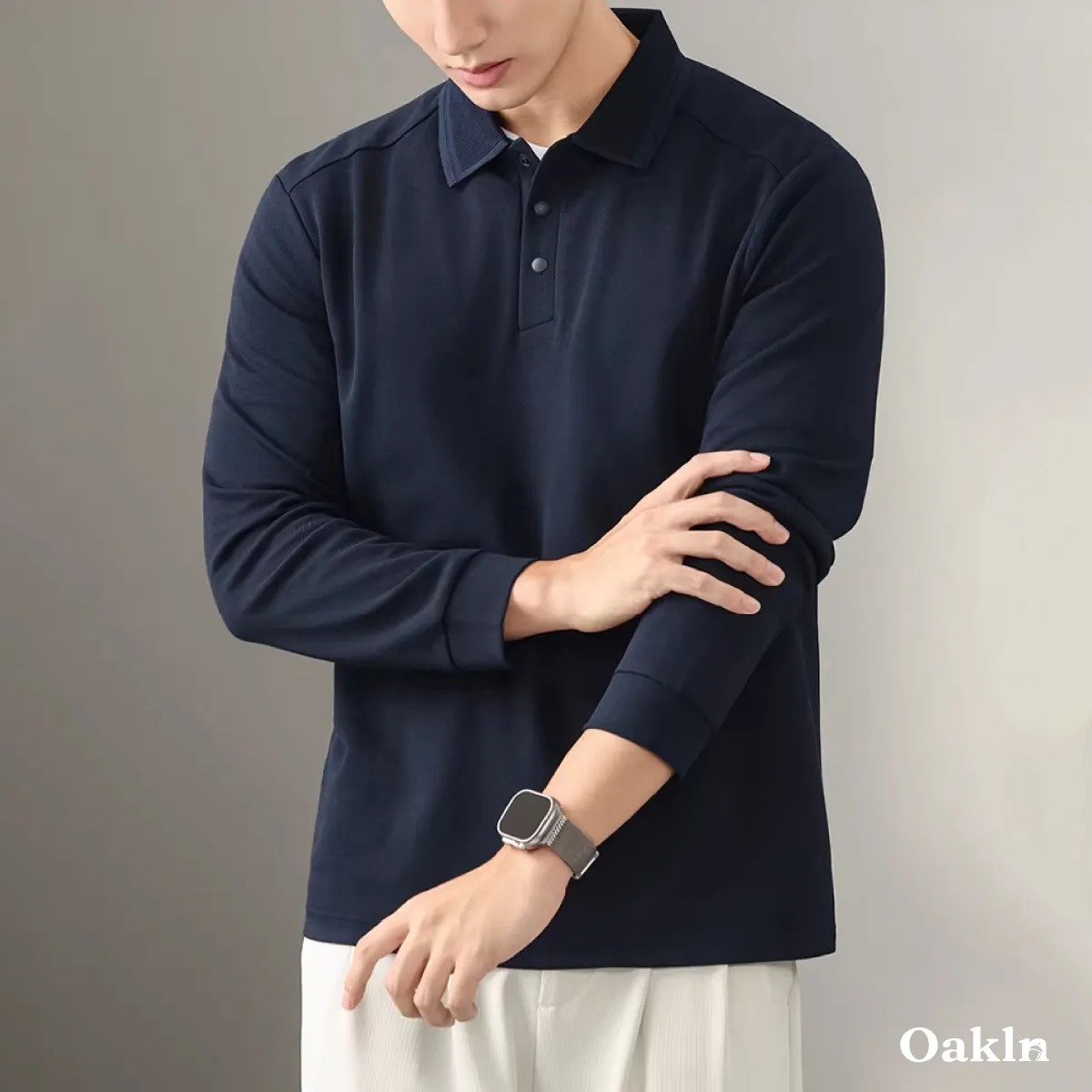 ビジネス・カジュアル兼用 抗菌防臭加工 混紡ポロシャツ