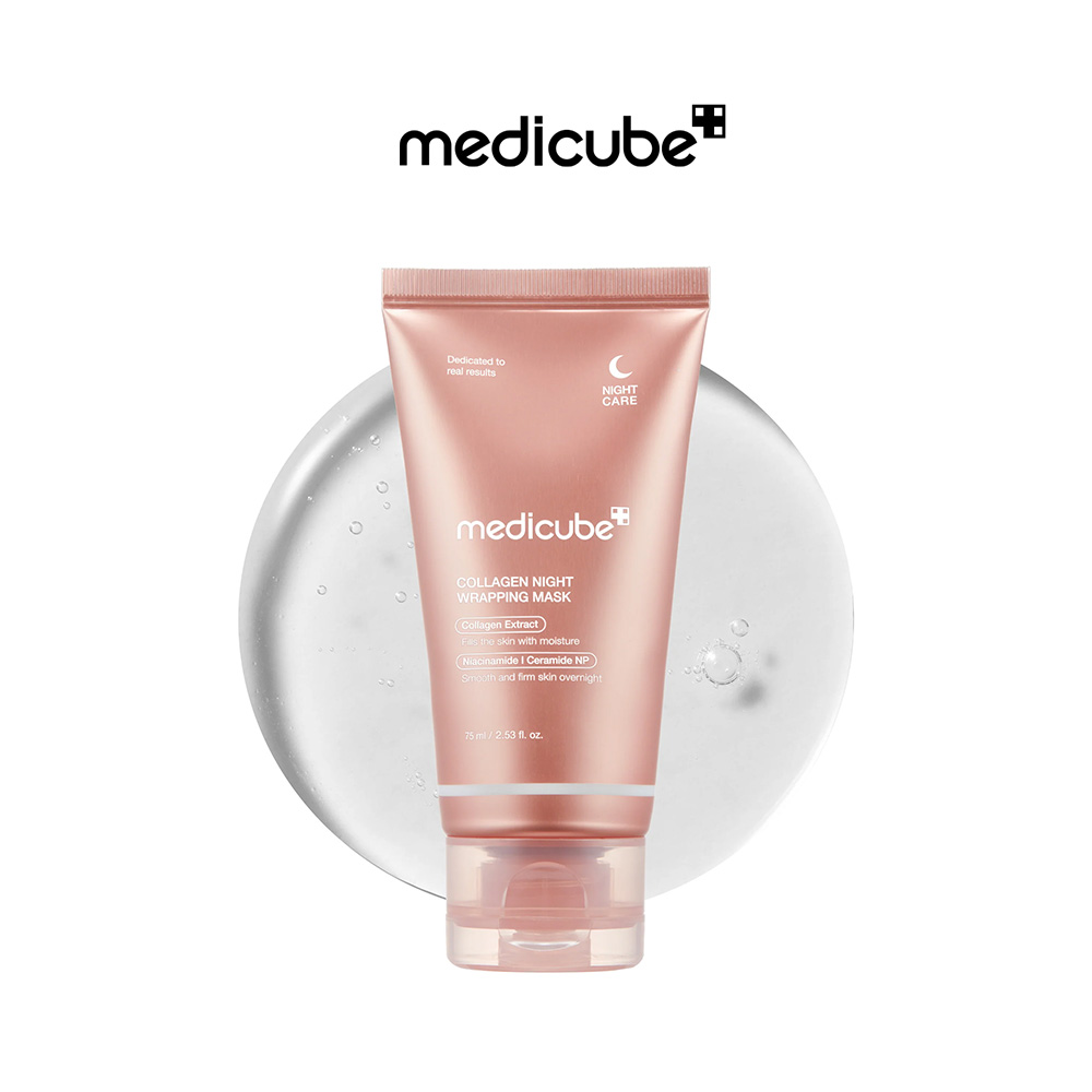 【台灣現貨】Medicube 膠原蛋白夜間撕拉面膜 75ml 溫和滋潤 強化肌膚彈性 深層補水 舒緩泛紅