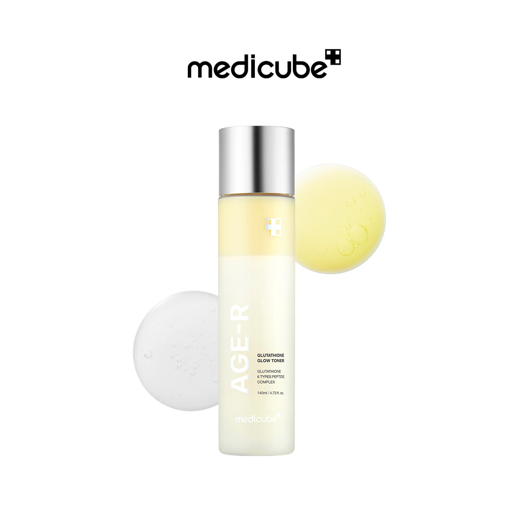 【台灣現貨】Medicube AGE-R 穀胱甘肽亮膚乳液爽膚水140ml  24小時提亮膚色 深層補水 保濕 均勻膚色