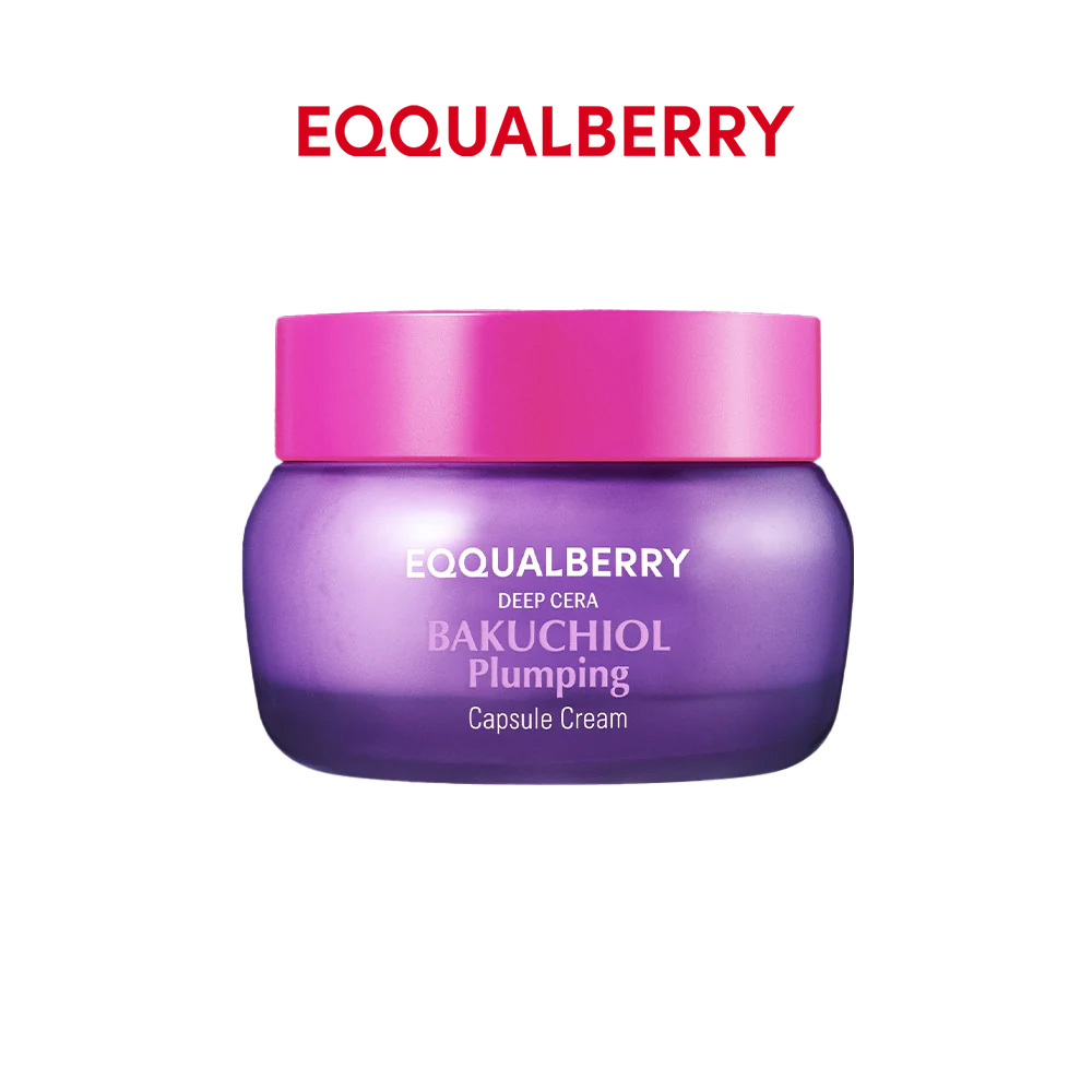 【台灣現貨】EQQUALBERRY 補骨脂醇豐盈凝露霜 50ml 收縮毛孔 改善肌膚彈性 適合敏感肌