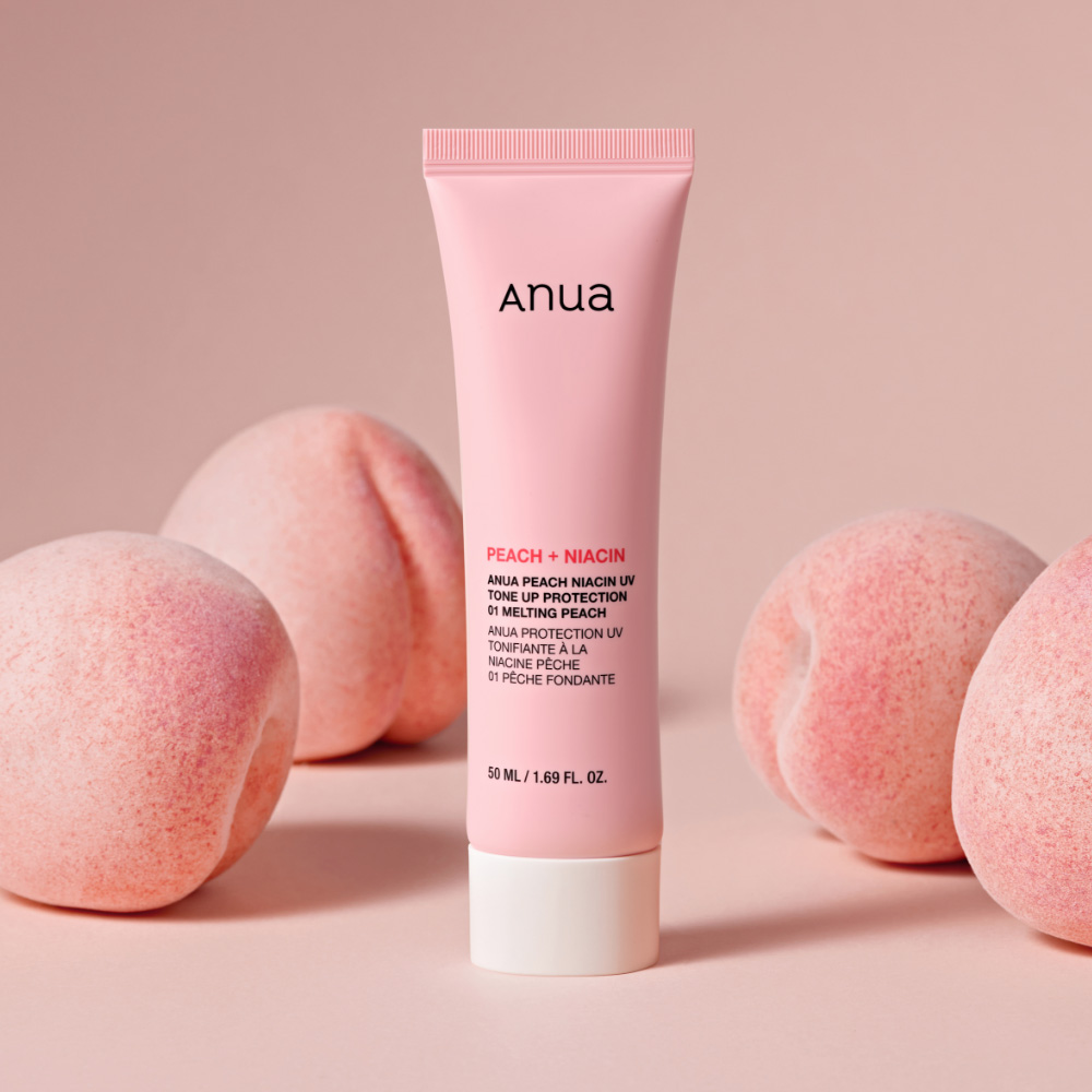 【台灣現貨】Anua 桃萃取菸鹼醯胺提亮有色防曬霜 SPF 50+/PA++++ 均勻膚色 保濕舒緩 清爽質地 防曬乳妝