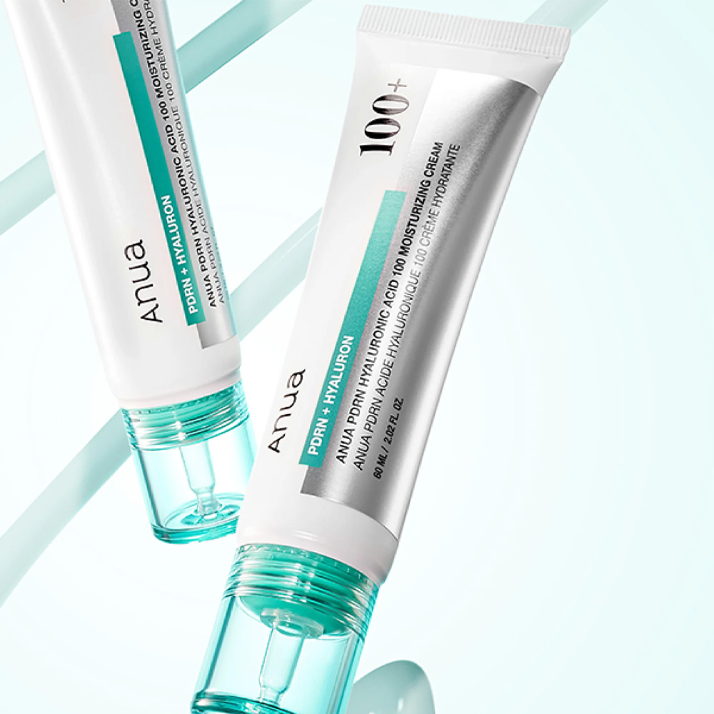 【台灣現貨】Anua PDRN玻尿酸100保湿霜60ml 清爽補水 改善膚質 提亮膚色