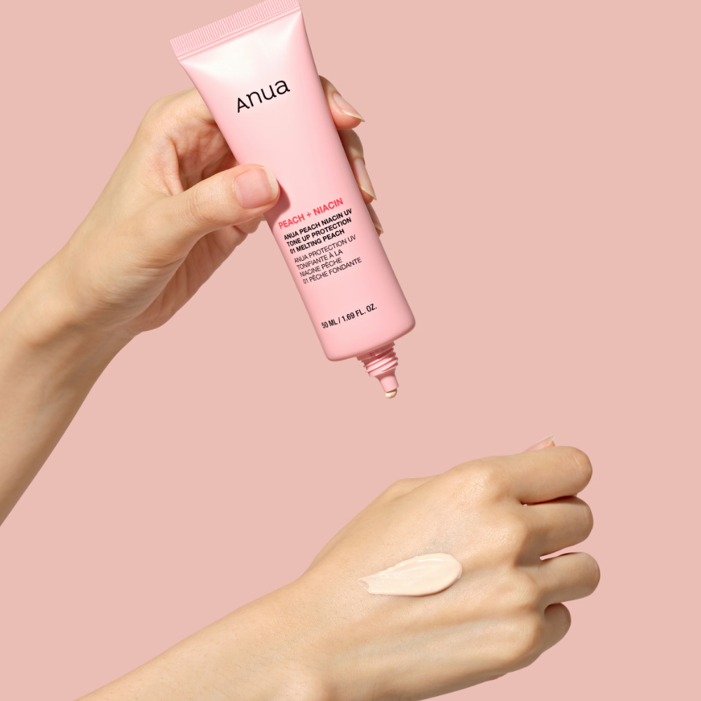 【台灣現貨】Anua 桃萃取菸鹼醯胺提亮有色防曬霜 SPF 50+/PA++++ 均勻膚色 保濕舒緩 清爽質地 防曬乳妝