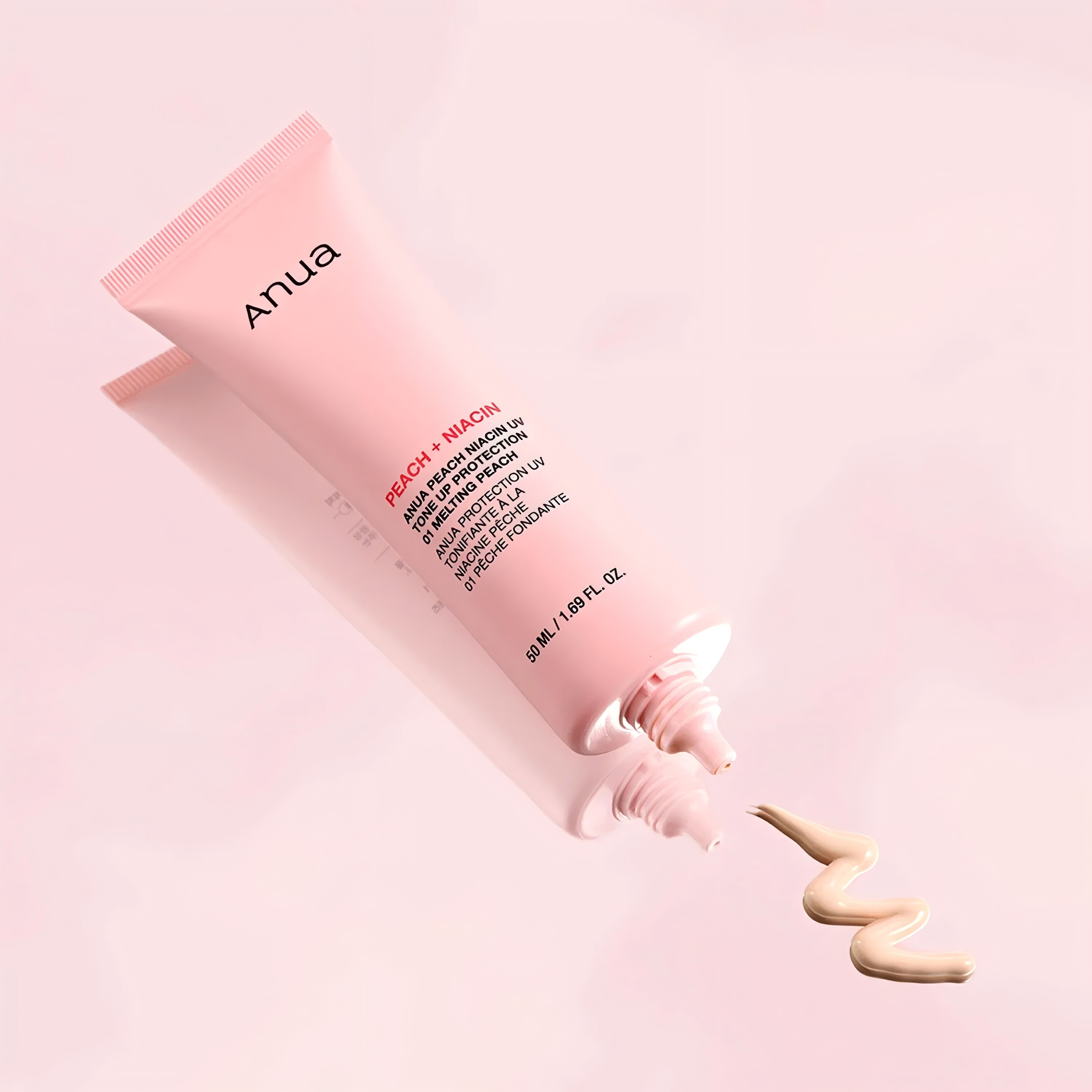 【台灣現貨】Anua 桃萃取菸鹼醯胺提亮有色防曬霜 SPF 50+/PA++++ 均勻膚色 保濕舒緩 清爽質地 防曬乳妝