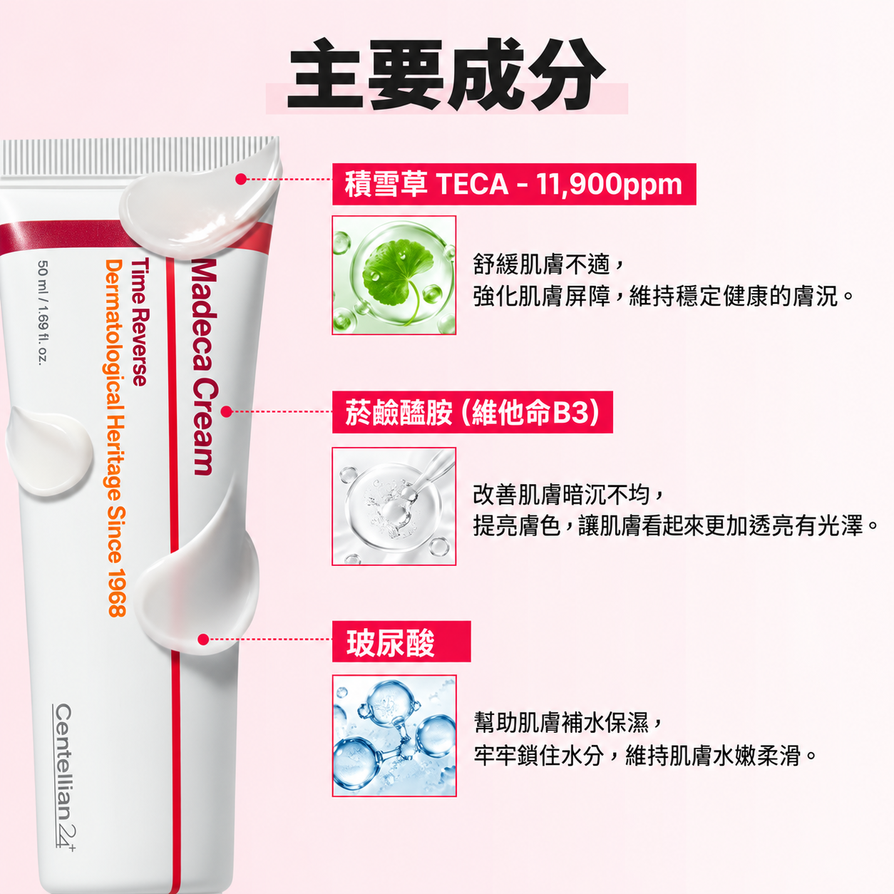 Centellian24 馬達加逆齡修護面霜 第7代 50ml 全方位抗老修護
