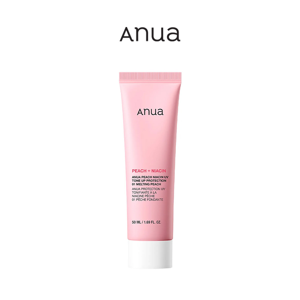 【台灣現貨】Anua 桃萃取菸鹼醯胺提亮有色防曬霜 SPF 50+/PA++++ 均勻膚色 保濕舒緩 清爽質地 防曬乳妝