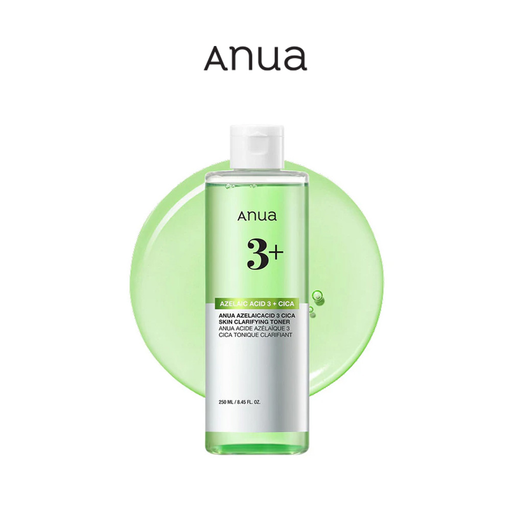 【台灣現貨】Anua 壬二酸3+積雪草淨膚爽膚水250ml 控油 改善粗糙 保濕 舒緩 水油平衡 化妝水